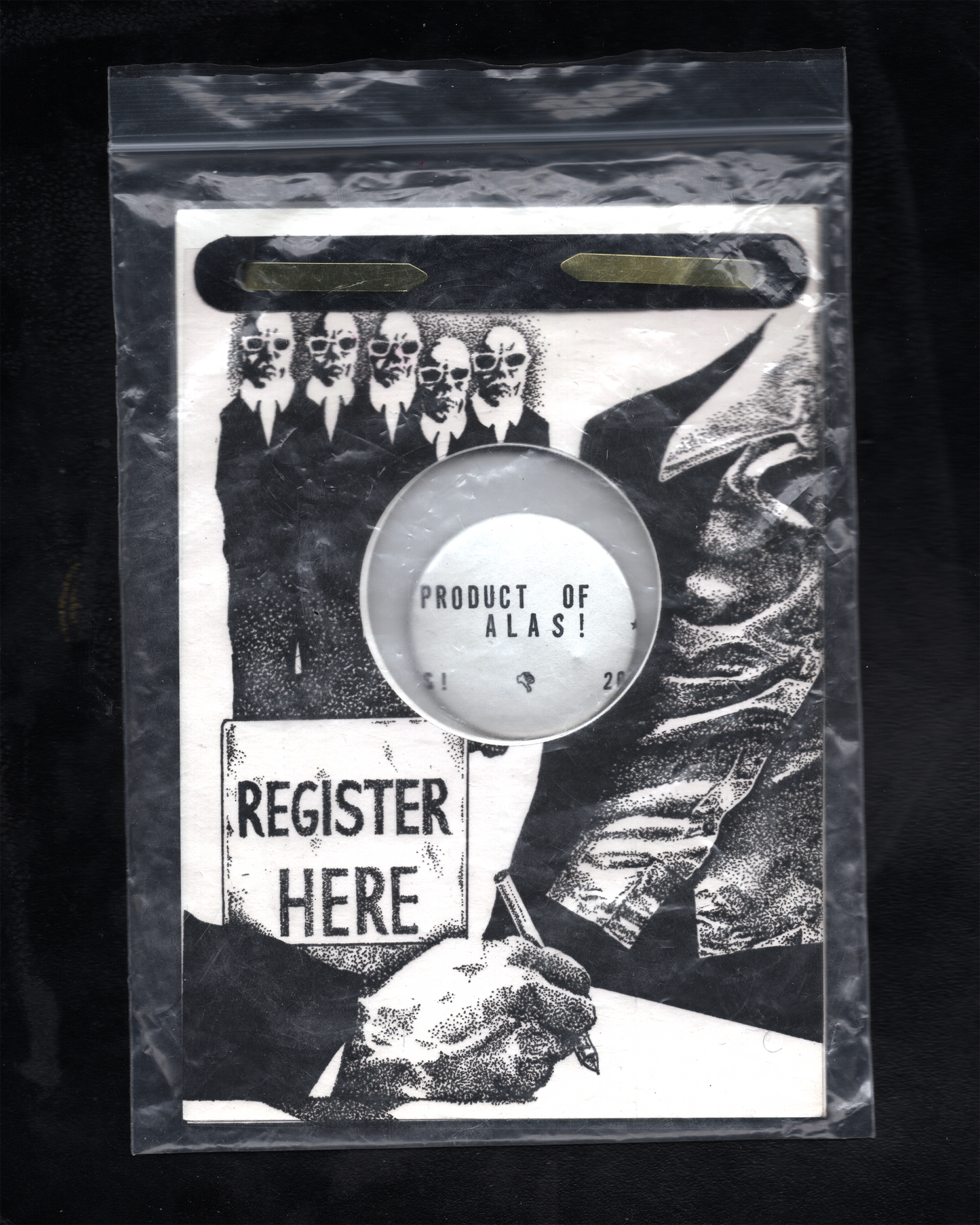 Product of ALAS! Pinback Button