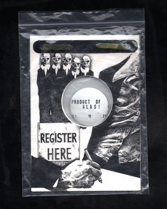 Product of ALAS! Pinback Button